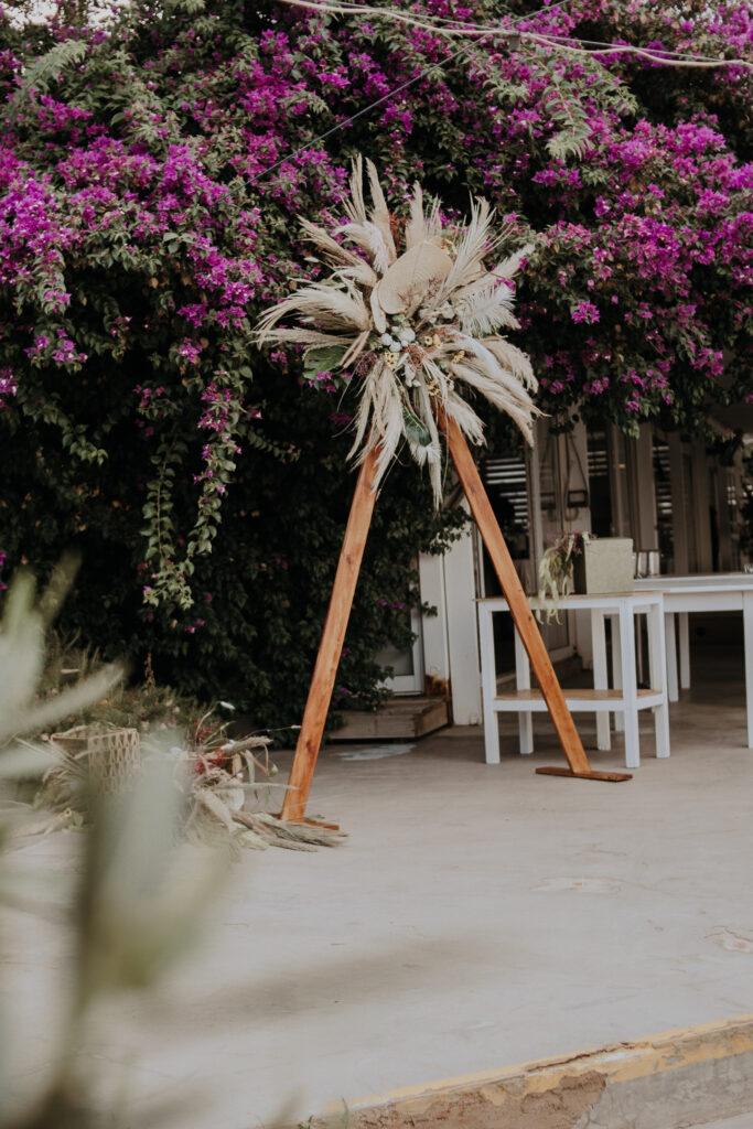 wedding christening arch Cyprus xeretizmata restaurant decorations hire rental