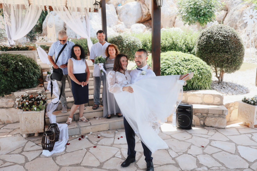 Cyprus bride Protaras Ayia Napa wedding church package planners venue private