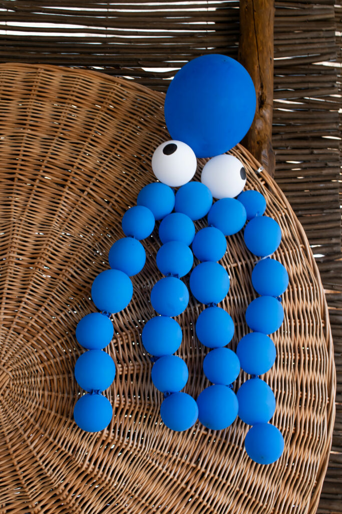 balloon party decoration hire rental sea octopus ocean kids baby shower rental hire Paphos