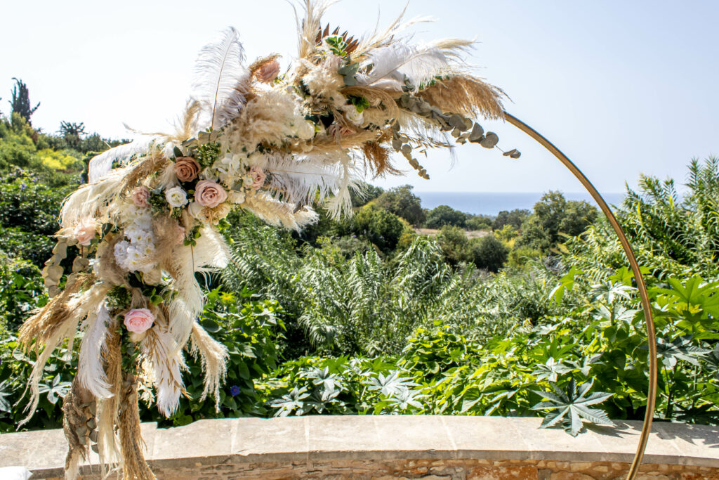 Lemba Vrisi Paphos Cyprus wedding ceremony elopement romantic private small all iclusive package