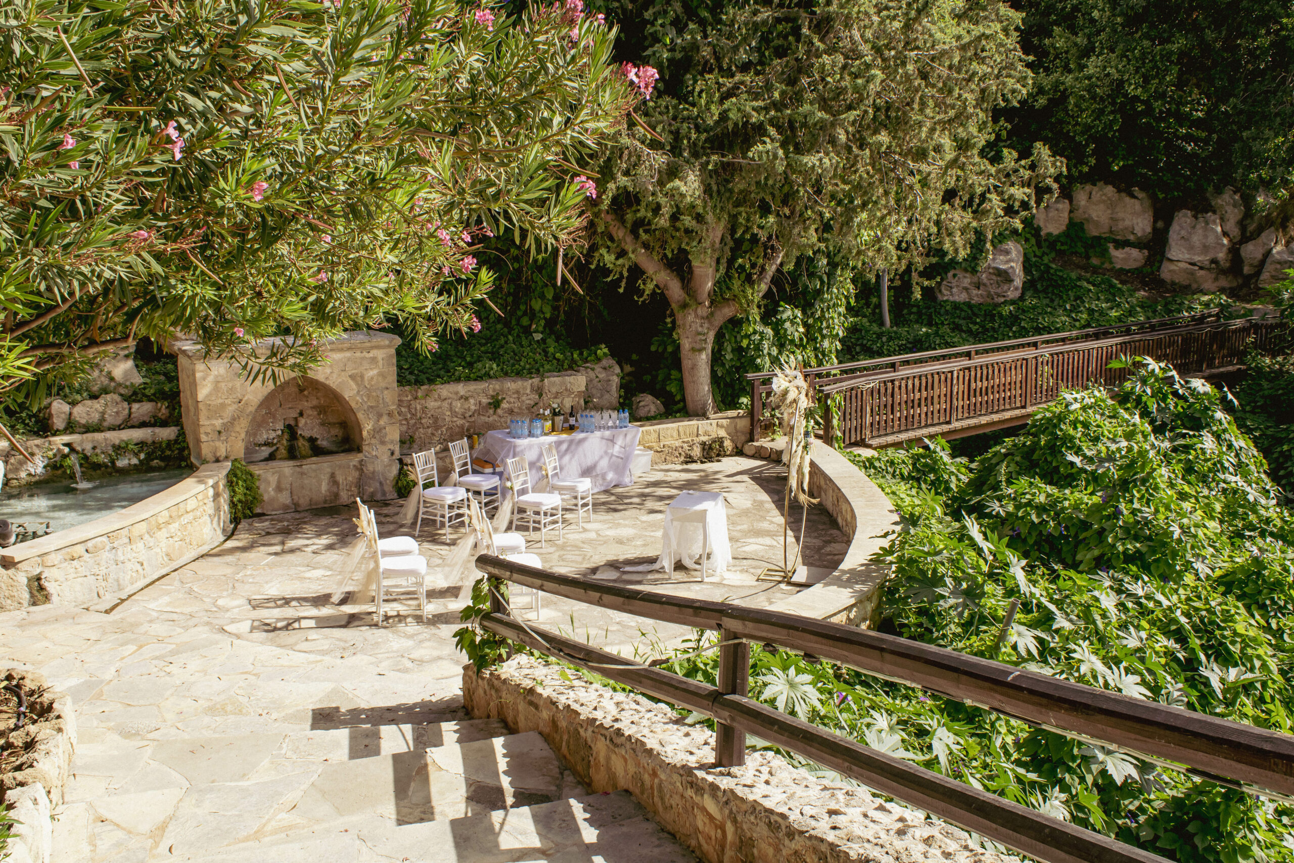 Lemba Vrisi Paphos Cyprus private wedding elopment ceremony venue