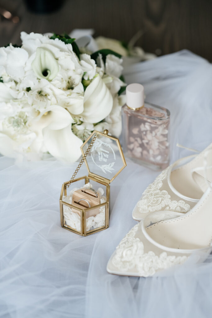 bridal bouqet ring and shoes photography Cyprus