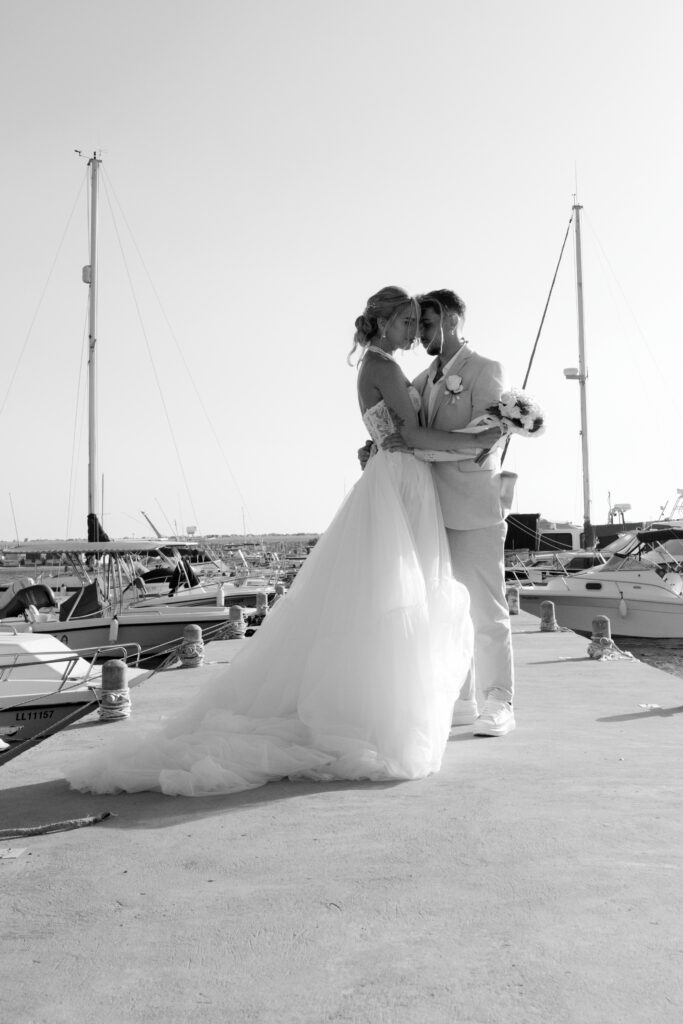Cyprus wedding intimate symbolic