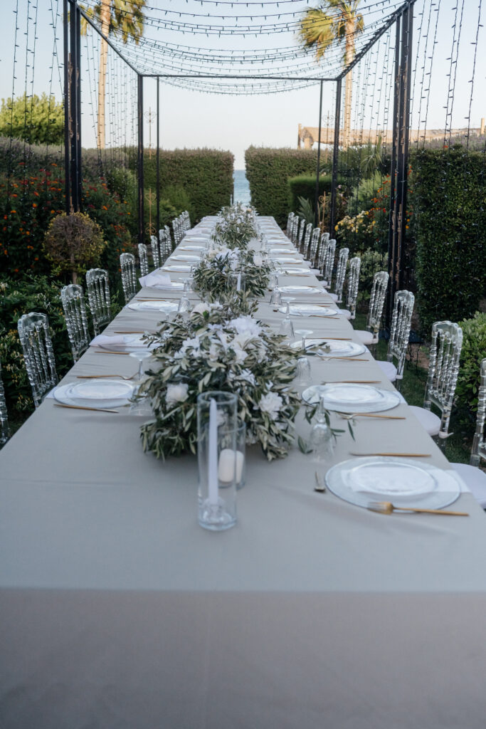 Cyprus wedding decorations company hire rental