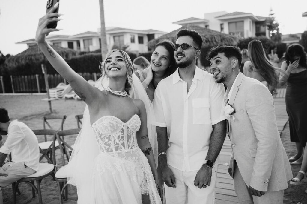 bridal selfie Cyprus