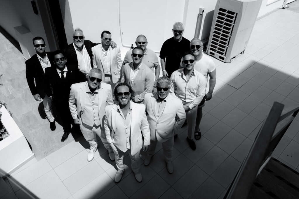 Groom and groomsman Cyprus