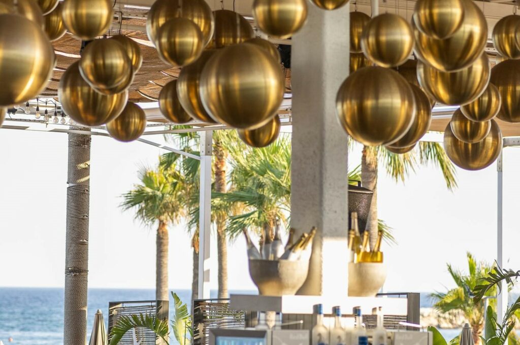 Kaliva on the beach Ayia Napa Cyprus wedding venue