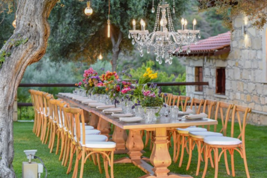 EventDi rustic garden private wedding venue Larnaca Limassol Cyprus