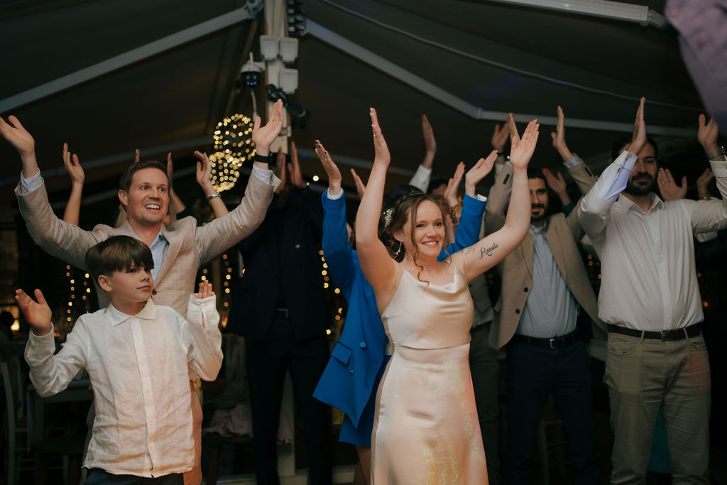 the best wedding party in Cyprus