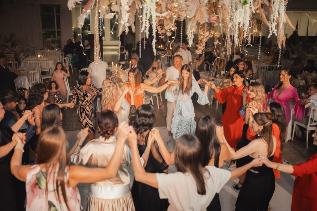 amazing wedding disco party at the venue in Protaras Cyprus