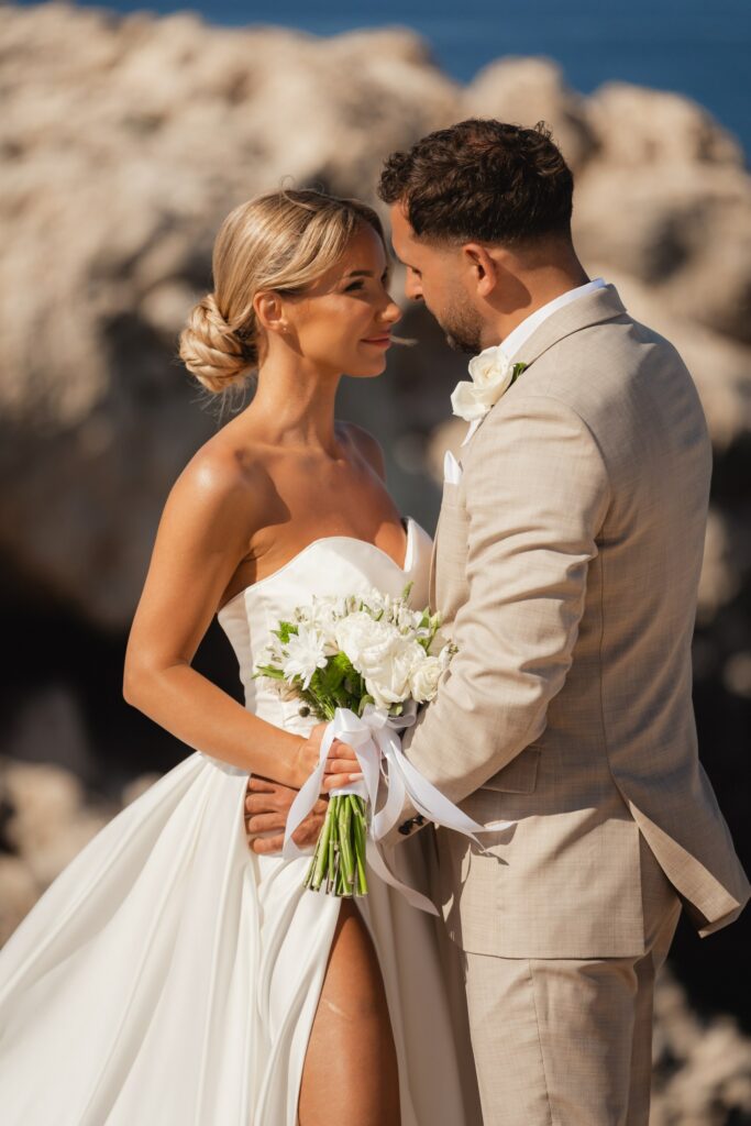 Cyprus wedding romantic beach wedding Cyprus