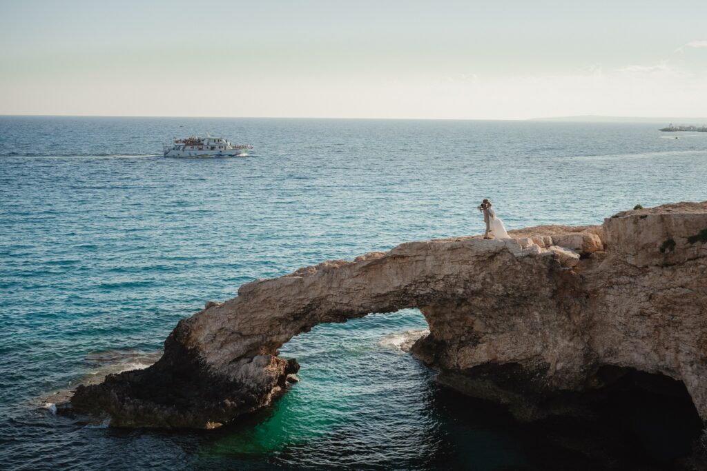 Ayia Napa Love bridge Ayia Napa Love bridge wedding photoshoot